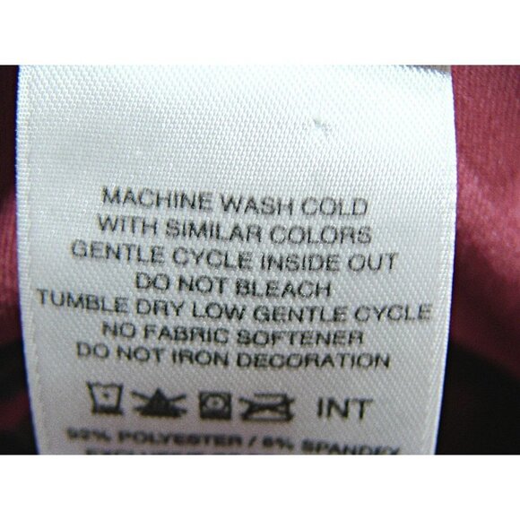 Harley Davidson Women Scoop Neck Rose Colored Shirt Ruched Sz XL Buddy Stubbs Az - Picture 8 of 11